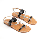 YANKEE Sandale en cuir