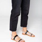 YANKEE Sandale en cuir