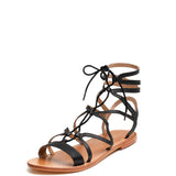 CRESCENT Sandale neutre en cuir