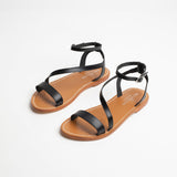 CONEY Sandale neutre en cuir