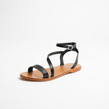 CONEY Sandale neutre en cuir