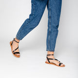 CONEY Sandale neutre en cuir