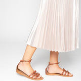 SENECA Sandale neutre en cuir