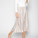 CLEVELAND Sandale brillante en cuir