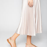 CLEVELAND Sandale brillante en cuir