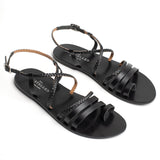 NIRTLE Sandale neutre en cuir