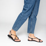 KIKUE Sandale neutre en cuir