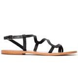 KAMLAI Sandale neutre en cuir