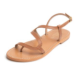 KAMLAI Sandale neutre en cuir