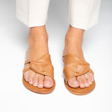 NAMIKA Mule neutre en cuir