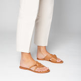 NAMIKA Mule neutre en cuir