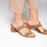JOLAN Mule neutre en cuir