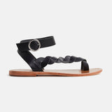 LEE Sandale neutre en cuir