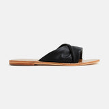 ANNIE Mule neutre en cuir