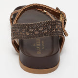 MENUCA sandales en cuir marron