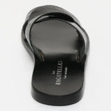 ADITRI mules en cuir blackcroco