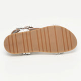 MENUCA sandales en cuir blanc