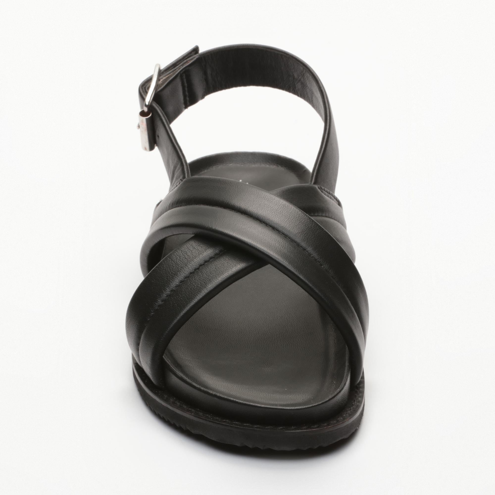 ABHIPRITHI sandales en cuir black