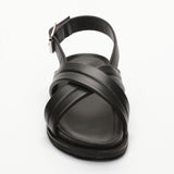 ABHIPRITHI sandales en cuir black