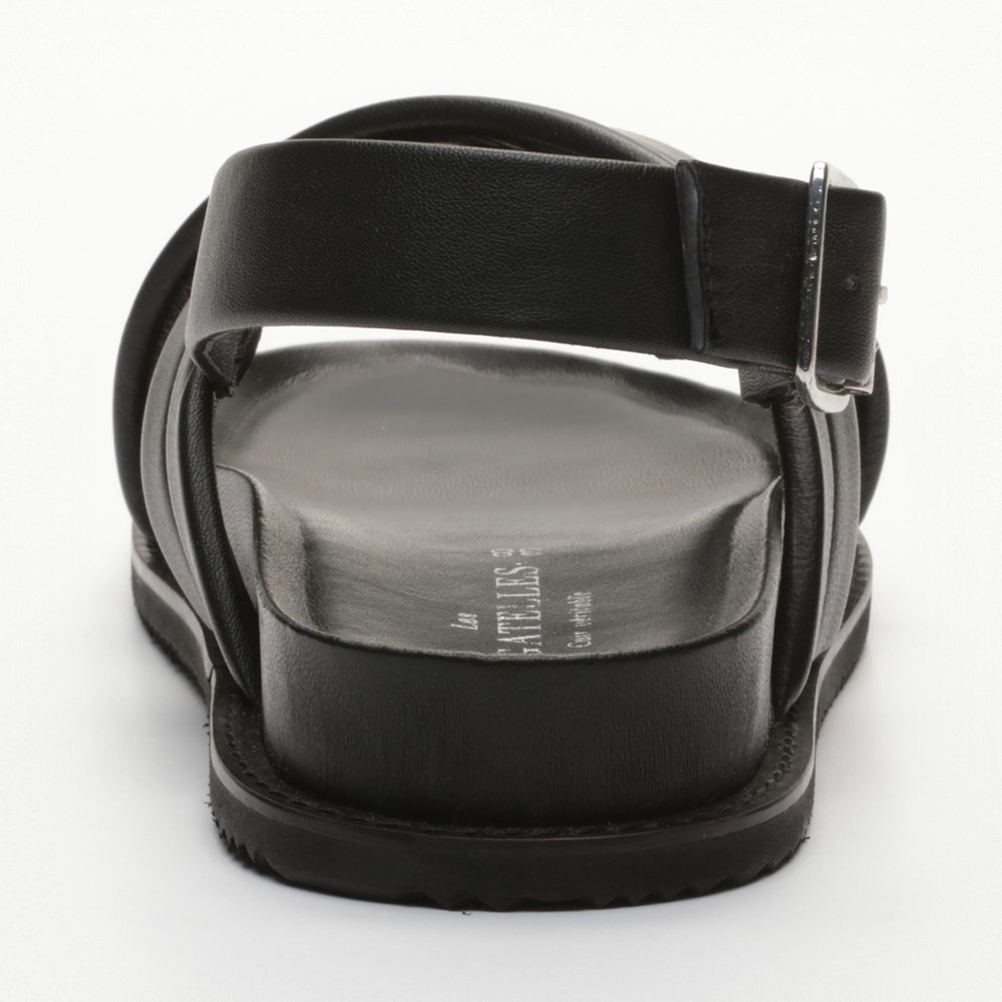 ABHIPRITHI sandales en cuir black