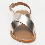 ACOYTE sandales en cuir gold