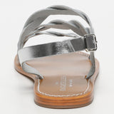 ARIANNA sandales en cuir silver
