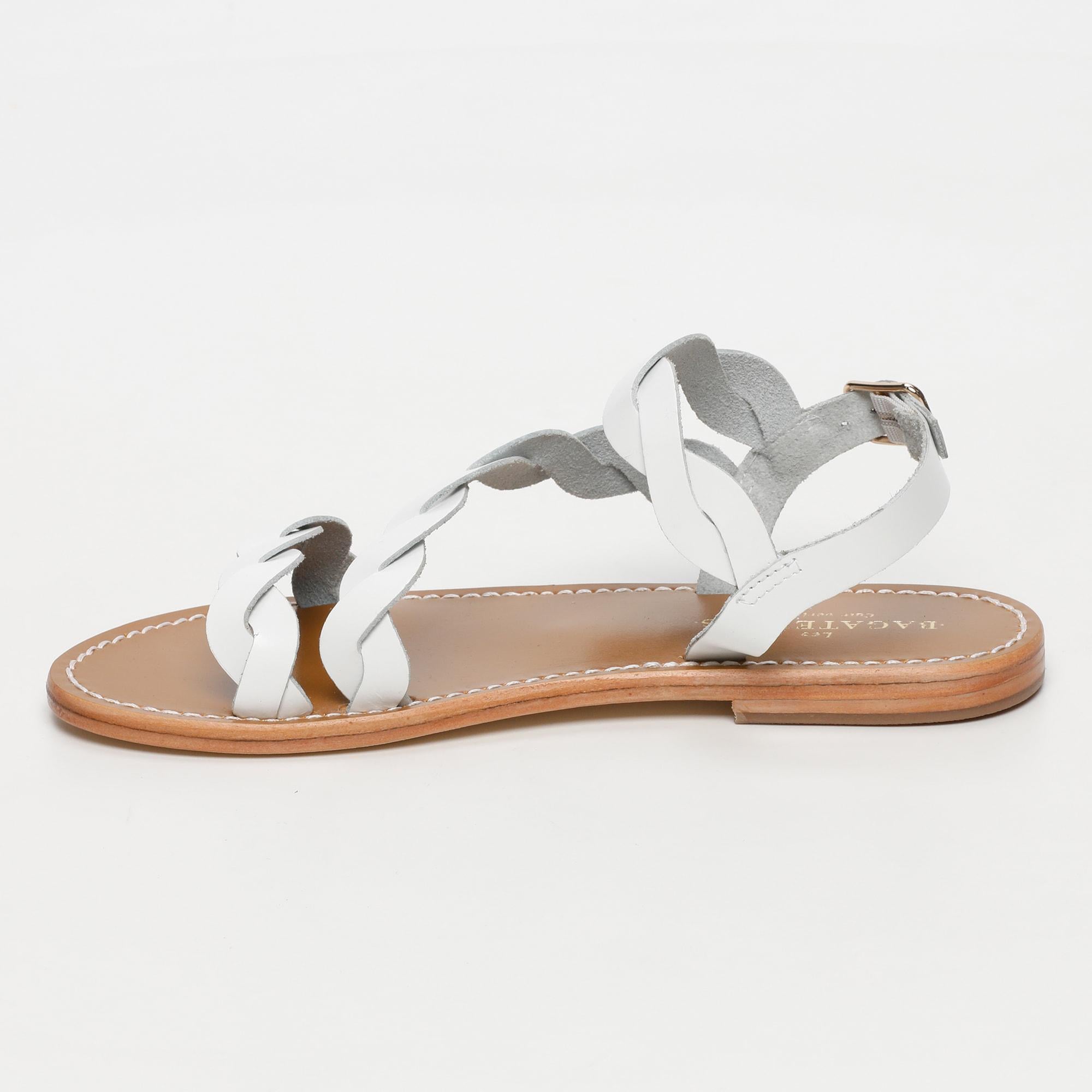 ARIANNA sandales en cuir white