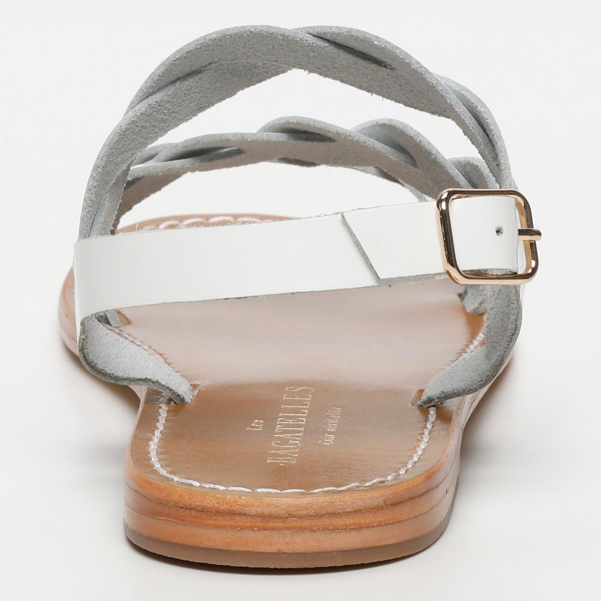ARIANNA sandales en cuir white