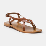 MORRIS Sandale neutre en cuir