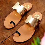 MOLY Sandale en cuir