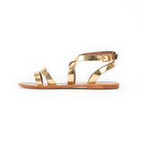 MALINI Sandale brillante en cuir