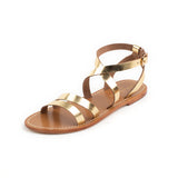 MALINI Sandale brillante en cuir