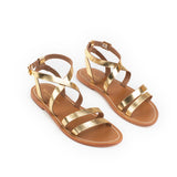 MALINI Sandale brillante en cuir