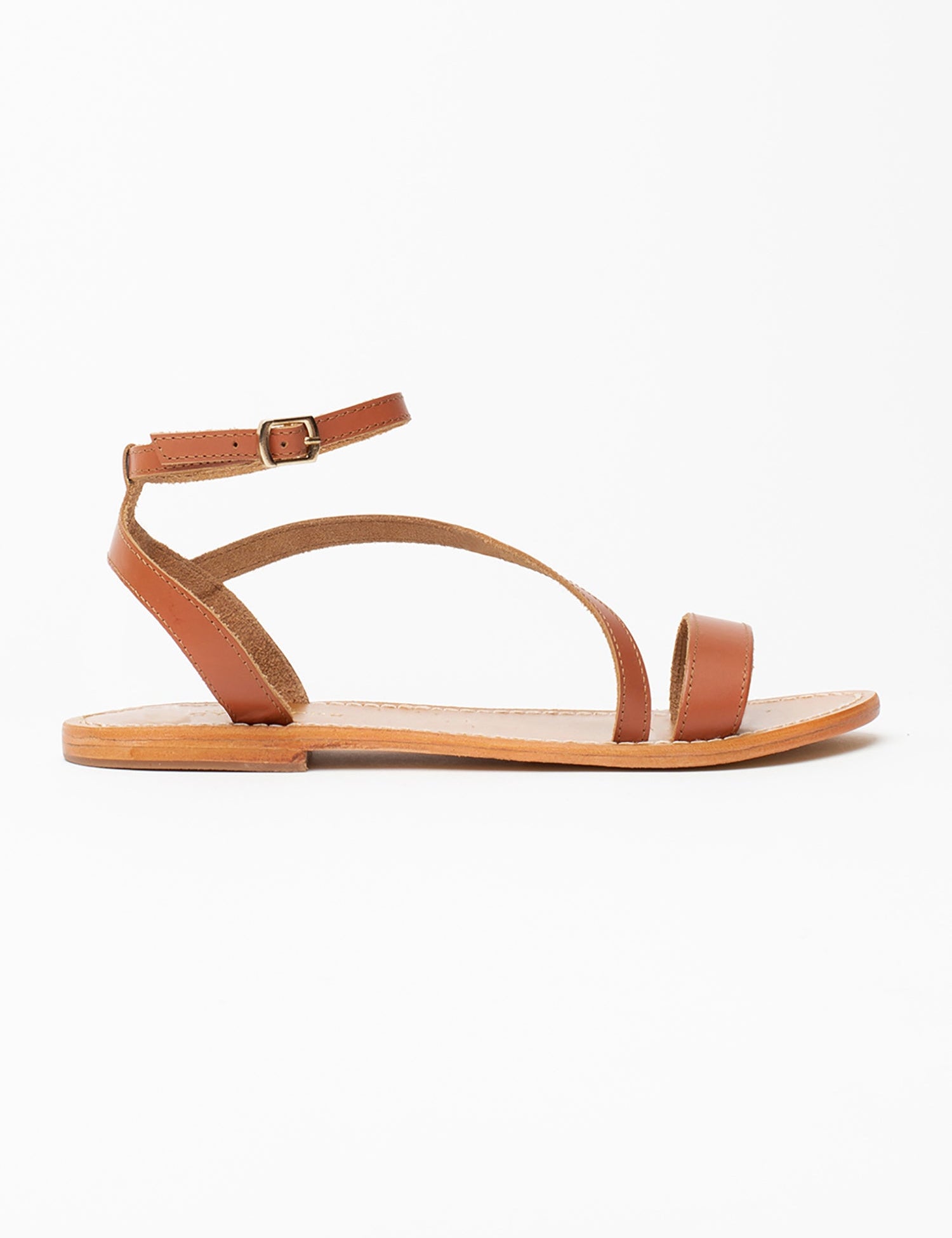 CONEY Sandale neutre en cuir