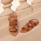 Jade sandales en cuir