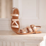 Jade sandales en cuir