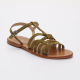 Georgia sandales en cuir