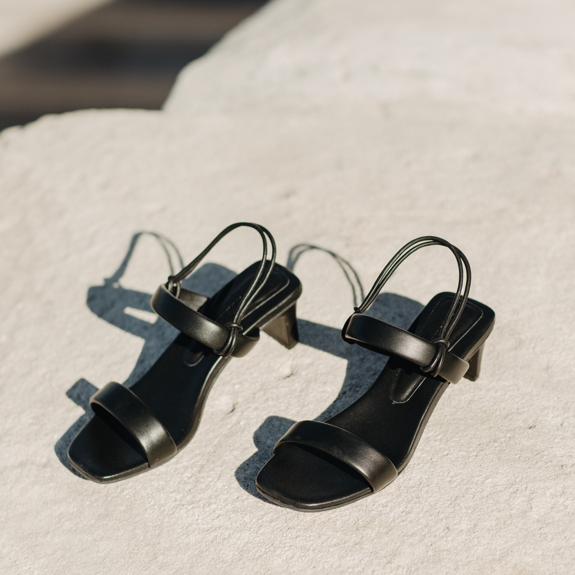 GREER talons en cuir
