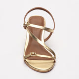 GOLDY talons en cuir