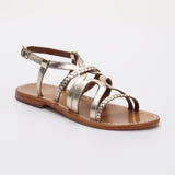 Georgie sandales en cuir