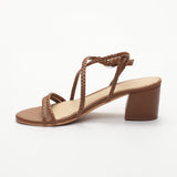 Georgianna talons en cuir
