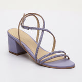 Georgianna talons en cuir
