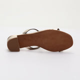 GINNY talons en cuir