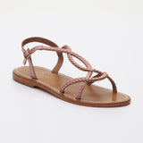 CLORINDE sandales en cuir