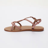 CLORINDE sandales en cuir