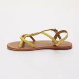 CLORINDE sandales en cuir