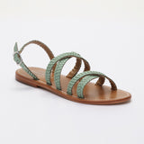 MALE sandales en cuir