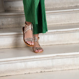 Abitha sandales en cuir