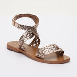 Abitha sandales en cuir