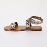 Abitha sandales en cuir